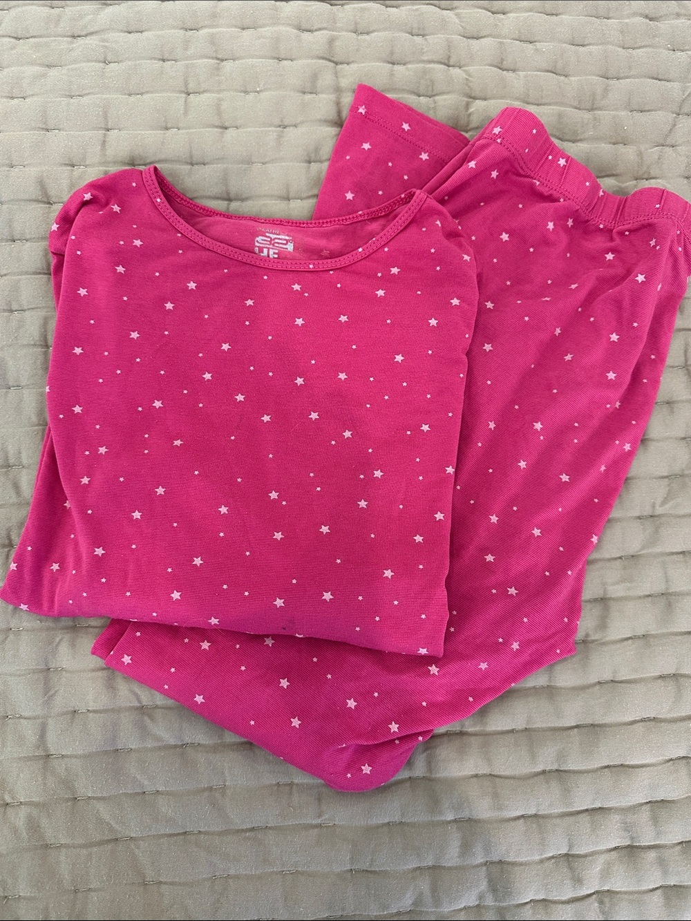 Kids 32 Degrees Star Print long underwear